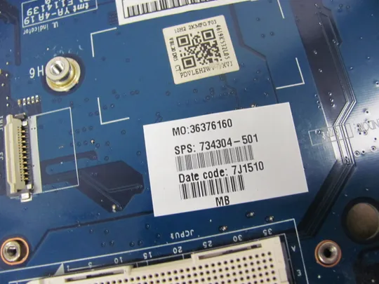 798-4  материнська плата 734304-601 784468-001  для HP Zbook 15 G2  оригінал Характеристики