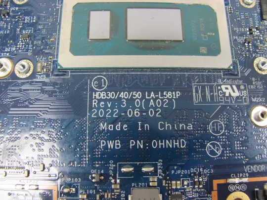 753-47 материнська плата SRLFN  i5-1235U HDB30\40\50 LA-L581P 0HNHD для Dell Latitude 7430 E7430 оригінал Де купити
