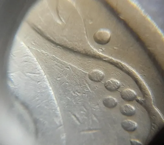 (7936) 50 копійок 1992 1АВ(г)м по каталогу В.Шекені з розколом у 2 гроні (50 копеек 1992 брак) Продаж