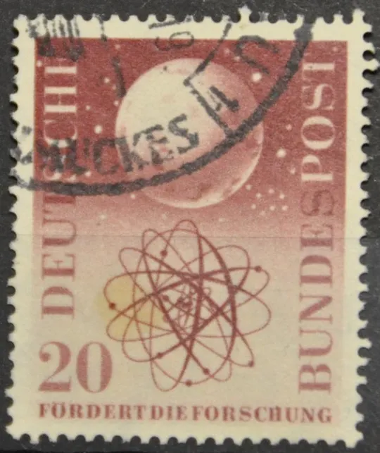 ФРГ Земля Атом 1955 Ціна