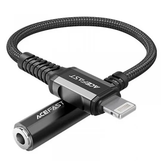 Переходник Acefast MFI C1-05 Lightning to 3.5mm aluminum alloy Ціна