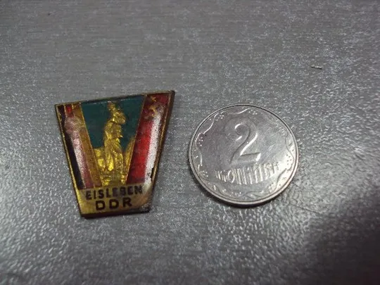 знак фрачник eisleben ddr эйслебен гдр памятник ленин №886 Ціна