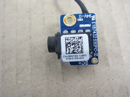 381-16 плата AUDIO 08W7G5  для DELL Latitude 13 3350 P47G 3340  оригінал Продаж