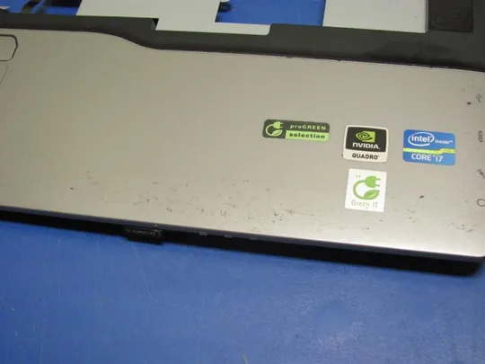 №124 Кришка панель палмрест та тачпад для FUJITSU CELSIUS H920 оригінал З аукціону