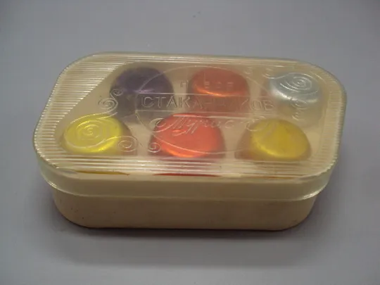 Туристический набор стаканчиков Турист ссср лот 6 шт в футляре высота 3,6 см №16039 З аукціону