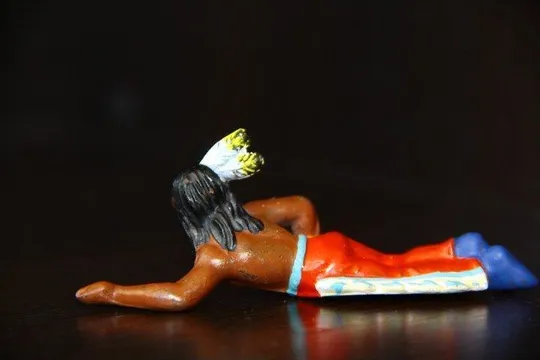 Купити индеец ГДР №006 ПАУХАТАН незаводская покраска