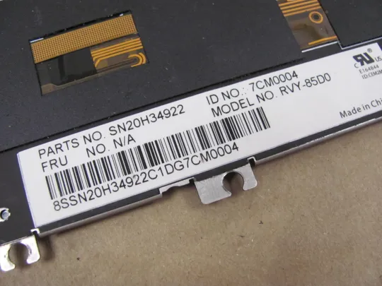 665-10 клавіатура робоча з підсвіткою SN20H34922 93J003S для Lenovo ThinkPad X1 Yoga Gen 1 X1 Carbon Gen 4 оригінал З аукціону