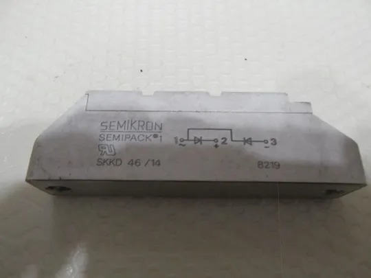 Діод випрямляючий 2 послідовно, SKKD46/14, 45А, 1,4кВ Ціна