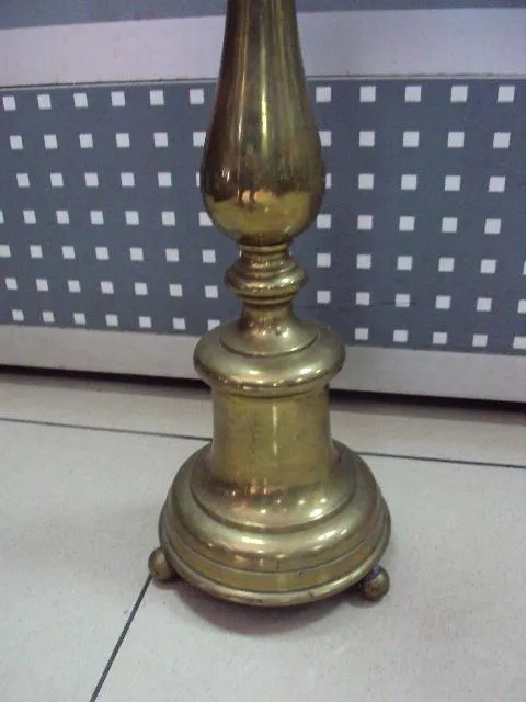 Подсвечник большой латунь высота 50 см (№103) №11353 Продаж