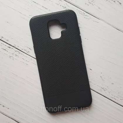 фото, Чохол Samsung A600F Galaxy A6 для телефона силіконовий Black