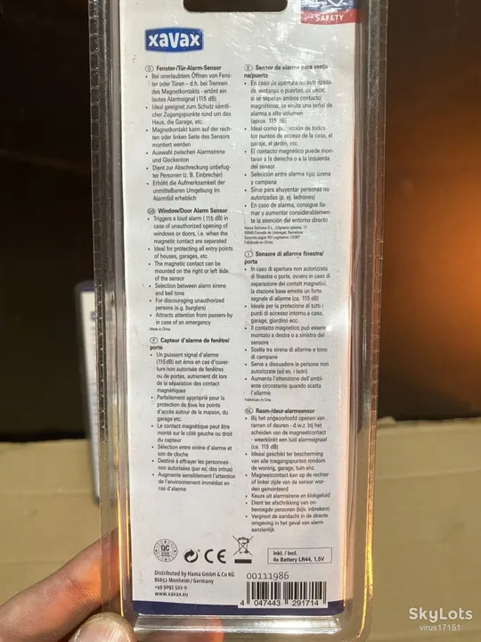 Купити датчики вікон/дверей зі звуковим сигналом