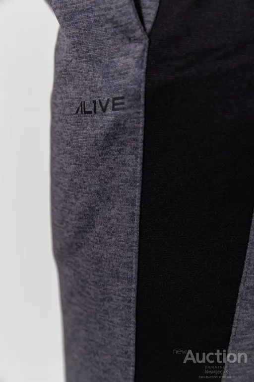Спорт штаны мужские, цвет серый, 190R030 Де купити