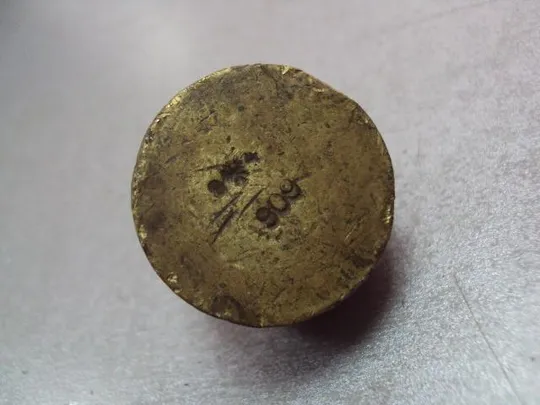 Гиря клейма 10 Dk гирька высота 2,6 см, диаметр 3 см №11613 Характеристики