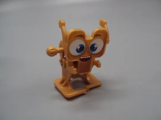 Фигурка киндер сюрприз VD203А Ferrero Robot Oro механический робот (заводится и ходит) №18606л в Україні