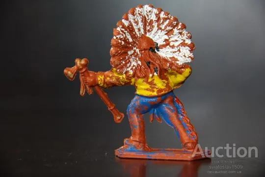 Купити вождь индеец с томагавком 50-54мм LONE STAR Англия