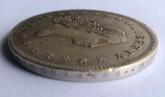 1 долар 1794 США, Розпущене волосся (можливо репліка обігового часу) Де купити