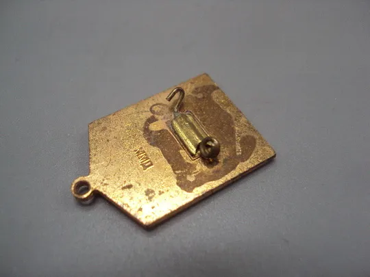 Знак ВЛКСМ 2 степень Молодой гвардеец XI пятилетки 21 ссср подвесной тяжелый верхушка №17407 Де купити