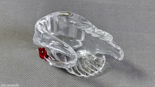 Лебідь скляний набір 3шт фігурка статуетка старе радянське скло Вживане Характеристики