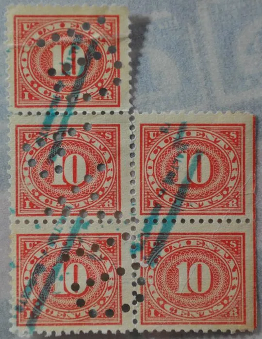 CША Непочтовые revenue 1917 Ціна