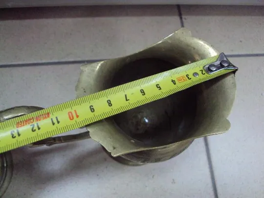 Спецовники сахарница и сливочник молочник Индия латунь №11426 Характеристики