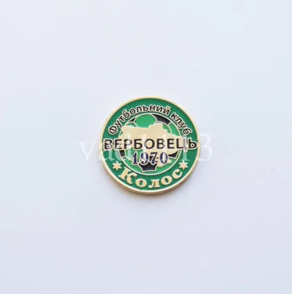 фото, Футбол. значок  ФК Колос Вербовець, Тернопольская области   Украина.