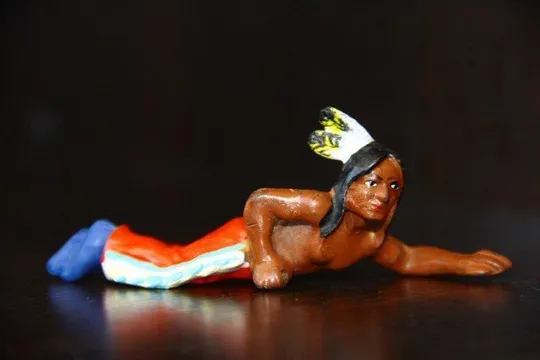 индеец ГДР №006 ПАУХАТАН незаводская покраска Ціна