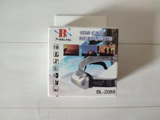 Фонарик налобный bailong bl-2088 cob Ціна