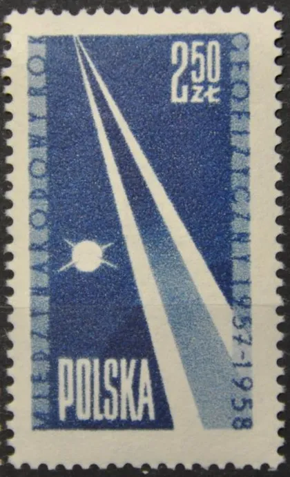 фото, Польша Геофизический Год Космос 1958