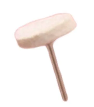 Диск, круг полировальный фетровый, войлочный. D 25мм.  В наборе 10 шт. для гравера, бормашин Продаж