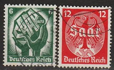 фото, 1934 - Рейх - Саар Mi.544-45 _1.50 €