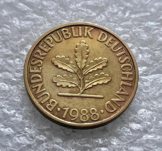 Купити (2229) 10 пфенігів 1988 Німеччина, &quot;D&quot;(Мюнхен) (Германия, пфенниг)