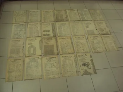 фото, выкройки приложение к журналу родина царские лот 26 шт №641