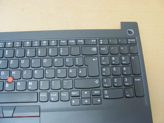 номер0979-3  корпус кришка Палмрест корпус топкейс Верхня панель палмрест cover-C тачпад клавіатура AP1D6000600 SN20U64104 для Lenovo Thinkpad E15 Gen 1 оригінал Продаж