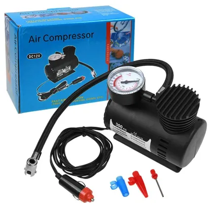 фото, Автомобільний компресор насос Air Compressor 12V 300 PSI, автокомпресор, насос