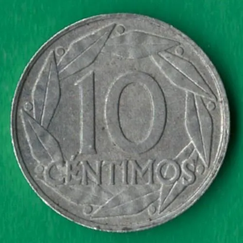 10 сентимів 1959 року Іспанія [БР] Ціна