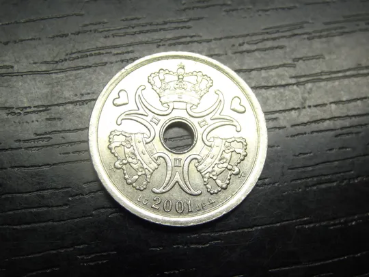 1 крона 2001 Данія Ціна