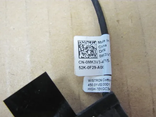 692-19 роз&#039;єм перехідник HDD 0MK3V3 450.01V02.0001  для  Dell Inspiron 13 7347 7348 7352 7437 оригінал Продаж