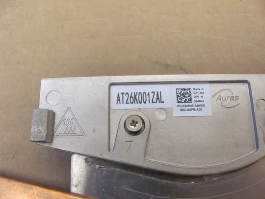 номер0995-3 система охолодження Кулер Охолоджувальний блок Охолоджувальна система cooling system AT26K001ZAL 034R4F  для  Dell Precision 17 7730 M7730 оригінал З аукціону