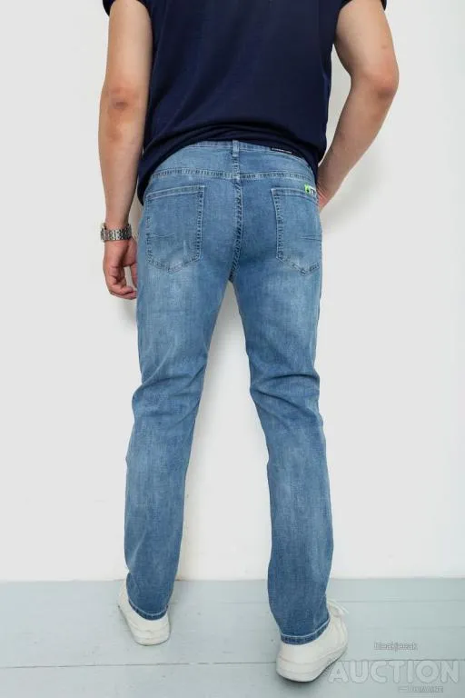 Джинси мужские, цвет синий, 244R091220 Продаж