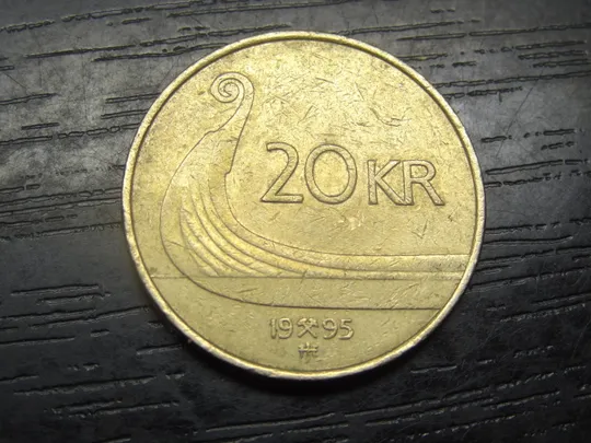 20 крон Норвегія 1995 Ціна