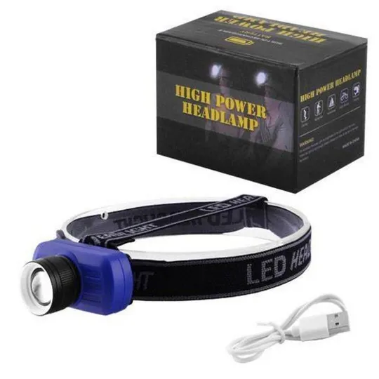 Налобный фонарь yt-873 xpe с usb Ціна