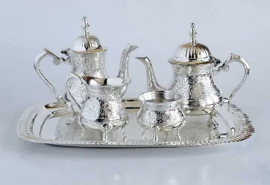 Чайно-кавовий сервіз, Alpacca, посріблення Ціна