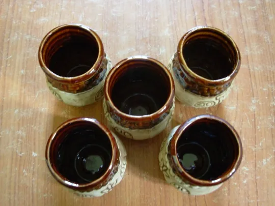 5 керамічних чарок Продаж