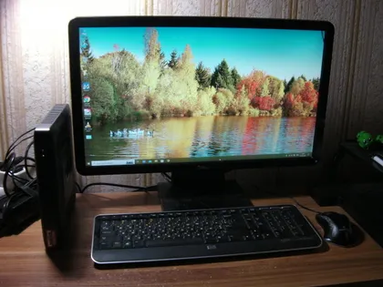 фото, Неттоп Тонкий Кліент HP T620 AMD GX-415GA 4x1.5ГГц 8ГБ/128ГБ SSD Radeon HD8330 WiFi+BT 2 Клавіатури Відеокабель з США #1