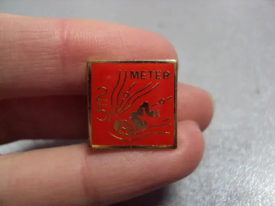 знак 25 meter плавание 25 метров №2818 Продаж