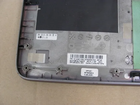 462-1  Кришка панель палмрест 6070B0676603 804336-001 для HP ELITEBOOK 840 740 745 G1 G2 оригінал Характеристики