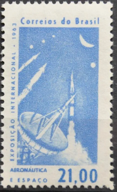 Бразилия Космос Телекоммуникации 1963 Ціна