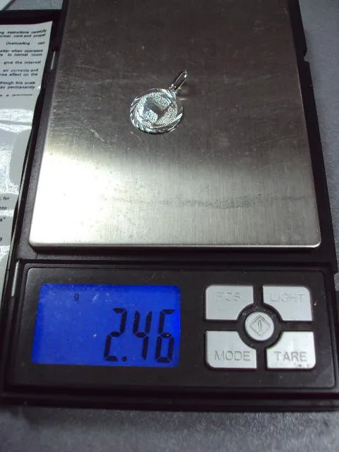 Подвеска кулон круглый гороскоп зодиак козерог серебро 925 проба вес 2,46 г №11884 Продаж