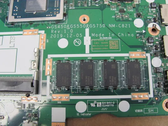 815-15 материнська плата GS450/GS550/GS750 NM-C821  AMD Ryzen 3 3250U для Lenovo Ideapad 3-14 оригінал Продаж