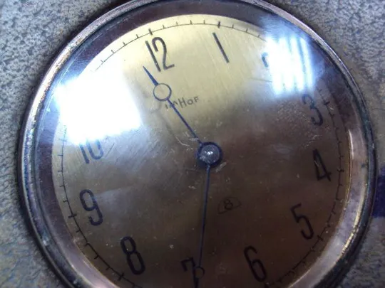 часы настольные ImHof swiss трофей вов на ходу З аукціону